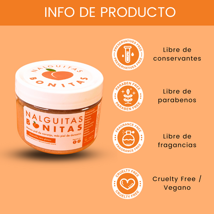 Nalguitas Bonitas Mascarilla/Exfoliante